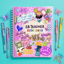 Load image into Gallery viewer, EB Teacher Throwback Planner