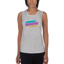Load image into Gallery viewer, Infinitive Ladies’ Muscle Tank