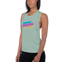 Load image into Gallery viewer, Infinitive Ladies’ Muscle Tank