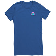 Load image into Gallery viewer, Bella Women's Rainbow Tee