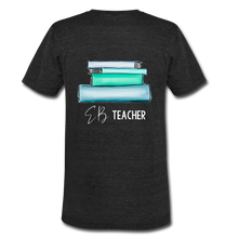 Load image into Gallery viewer, Rigor and Engagement Unisex Tri-Blend T-Shirt - heather black