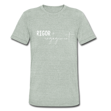 Load image into Gallery viewer, Rigor and Engagement Unisex Tri-Blend T-Shirt - heather gray