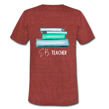 Load image into Gallery viewer, Rigor and Engagement Unisex Tri-Blend T-Shirt - heather cranberry
