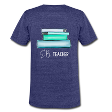 Load image into Gallery viewer, Rigor and Engagement Unisex Tri-Blend T-Shirt - heather indigo
