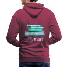 Load image into Gallery viewer, Rigor and Engagement Men’s Premium Hoodie - burgundy