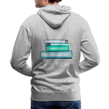 Load image into Gallery viewer, Rigor and Engagement Men’s Premium Hoodie - heather gray