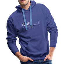 Load image into Gallery viewer, Rigor and Engagement Men’s Premium Hoodie - royalblue