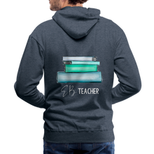 Load image into Gallery viewer, Rigor and Engagement Men’s Premium Hoodie - heather denim