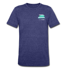 Load image into Gallery viewer, EB Teacher Unisex Tri-Blend T-Shirt - heather indigo