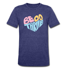 Load image into Gallery viewer, Unisex Tri-Blend T-Shirt - heather indigo