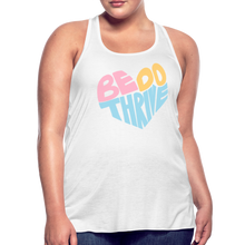 Load image into Gallery viewer, Women's Flowy Tank Top by Bella - white