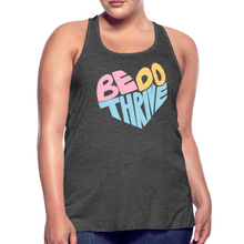 Load image into Gallery viewer, Women's Flowy Tank Top by Bella - deep heather