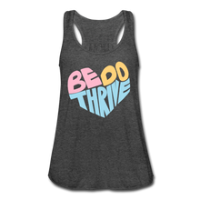 Load image into Gallery viewer, Women's Flowy Tank Top by Bella - deep heather