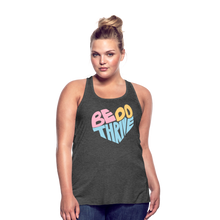 Load image into Gallery viewer, Women's Flowy Tank Top by Bella - deep heather