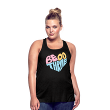 Load image into Gallery viewer, Women's Flowy Tank Top by Bella - black
