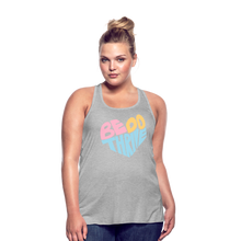 Load image into Gallery viewer, Women's Flowy Tank Top by Bella - heather gray