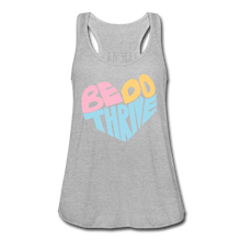 Load image into Gallery viewer, Women's Flowy Tank Top by Bella - heather gray