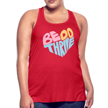 Load image into Gallery viewer, Women's Flowy Tank Top by Bella - red