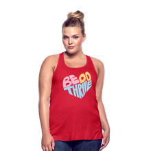 Load image into Gallery viewer, Women's Flowy Tank Top by Bella - red