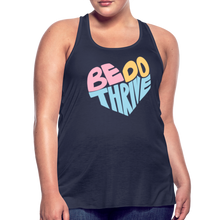 Load image into Gallery viewer, Women's Flowy Tank Top by Bella - navy