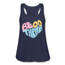 Load image into Gallery viewer, Women's Flowy Tank Top by Bella - navy