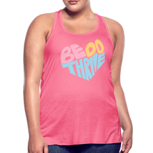 Load image into Gallery viewer, Women's Flowy Tank Top by Bella - neon pink