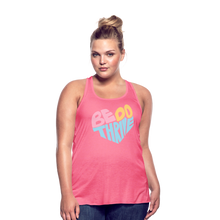 Load image into Gallery viewer, Women's Flowy Tank Top by Bella - neon pink